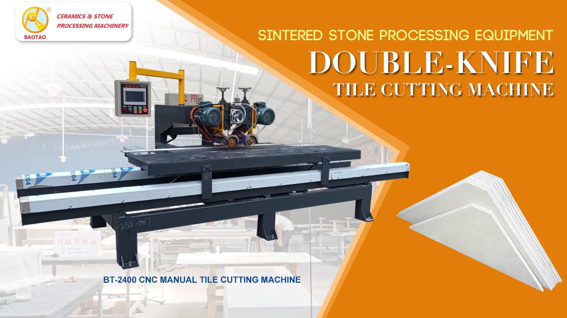  What machines should be equipped to open a ceramic tile processing factory.
