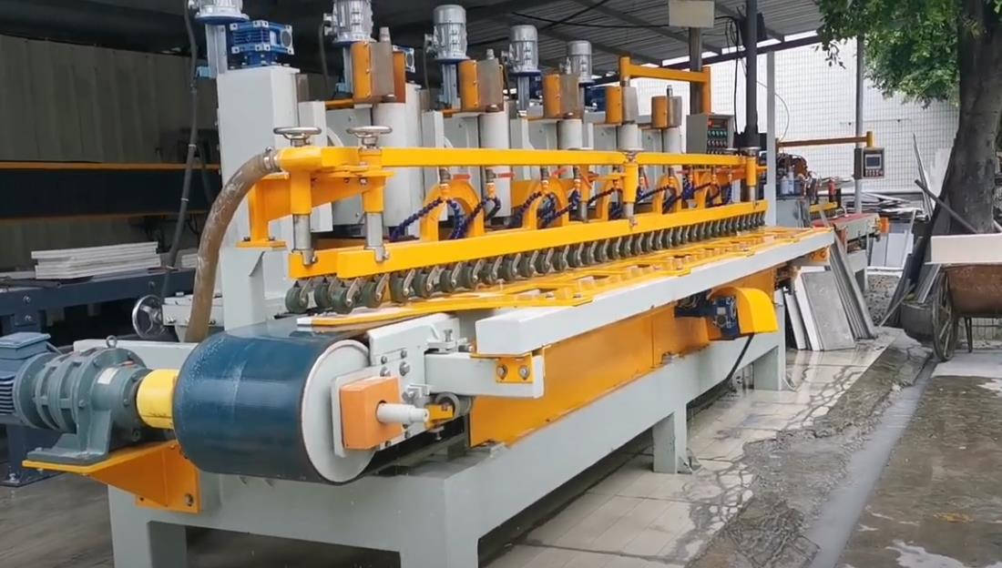 Stone multi-function different-type edge mill 6-head grinding machine