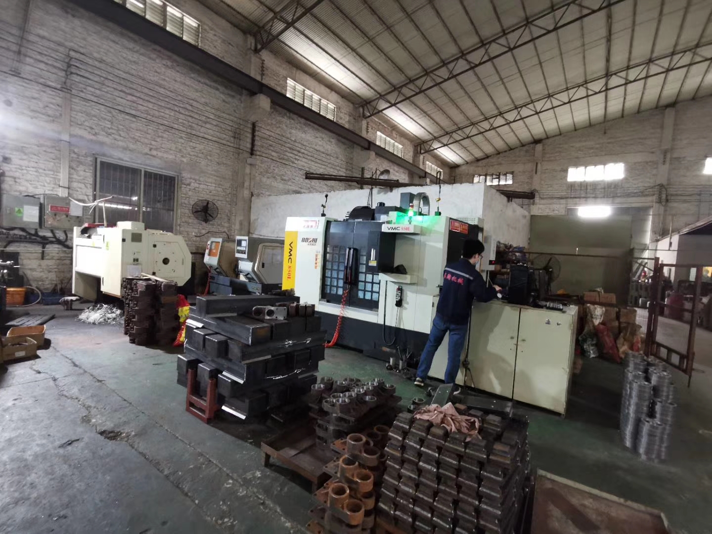 Baotao company ceramic tile cutting machine workshop