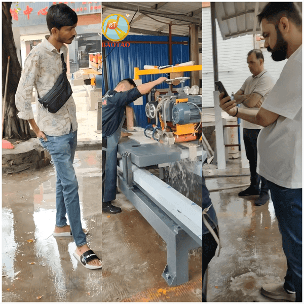 Machine Training Foreigners During the 136th Canton Fair