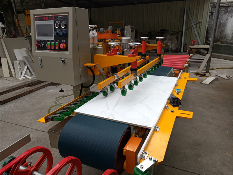 Dry hanging and slotting cutting machine line