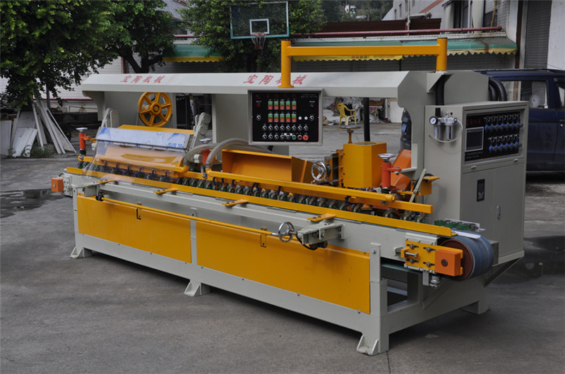 Quartz stone tabletop edge grinding and polishing machine