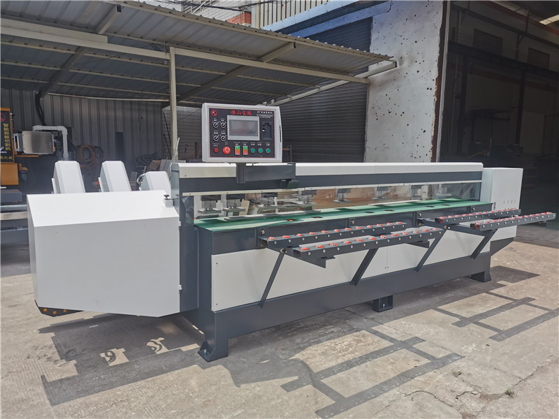 Rock panel chamfering machine