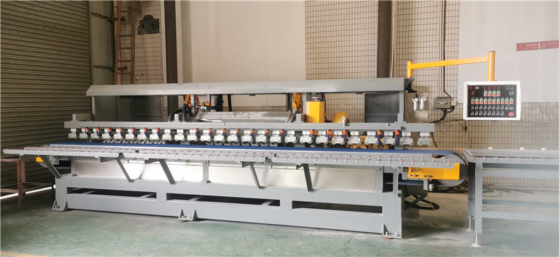 8-head circular arc up and down polishing machine