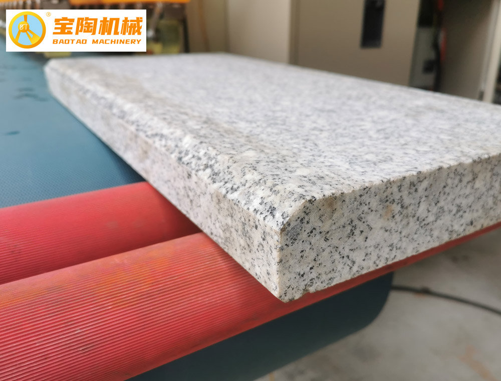 Multi heads Marble stone grinding and polishing edging effect -1