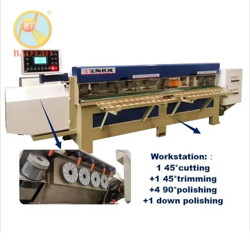 2-In-1 Stone Edge Mitering Polishing Machine for Kitche